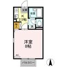 コーポ向日葵 1Kの間取り