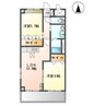 グランパレス・Ｋ 2LDKの間取り