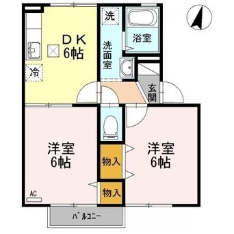 間取図 セトル福島