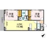 HOPE LODGE K 2LDKの間取り