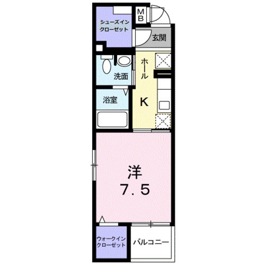 間取図 グレイスＫＩＫＫＡＷＡ