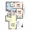 ビィアン　アテリア 2LDKの間取り