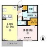 恵比寿Ⅰ 1LDKの間取り
