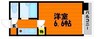 ミヨシマンション 1Kの間取り
