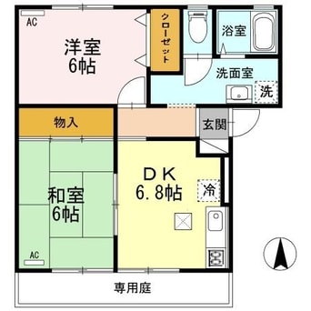 間取図 セジュール老松