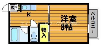 間取図 ピュア笹沖