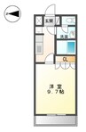 ヴィア　イン　シンタク 1Kの間取り