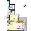 RESIDENCE阿知の間取図