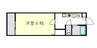 レトア下庄 1Kの間取り