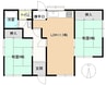 はくらくハウス 2LDKの間取り
