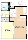 ぷちはうす 1LDKの間取り