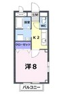 山陽本線（中国）/中庄駅 徒歩8分 1階 築23年 1Kの間取り