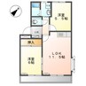 プロヴァンスＢ 2LDKの間取り