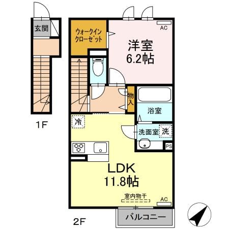 間取り図 サンライズ吉岡
