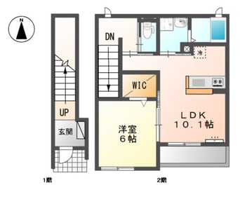 間取図 プランドールテラス