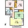ソシア 3DKの間取り
