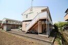 グリーンハイツ西阿知Ａ棟の外観