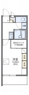レオパレスＭ＆Ｋ 1Kの間取り