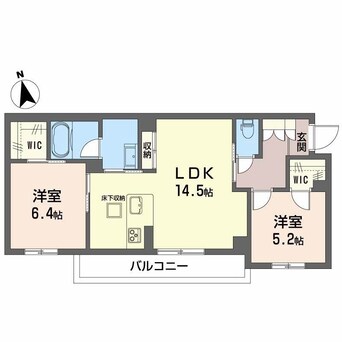 間取図 シャーメゾン　カームヴィラ