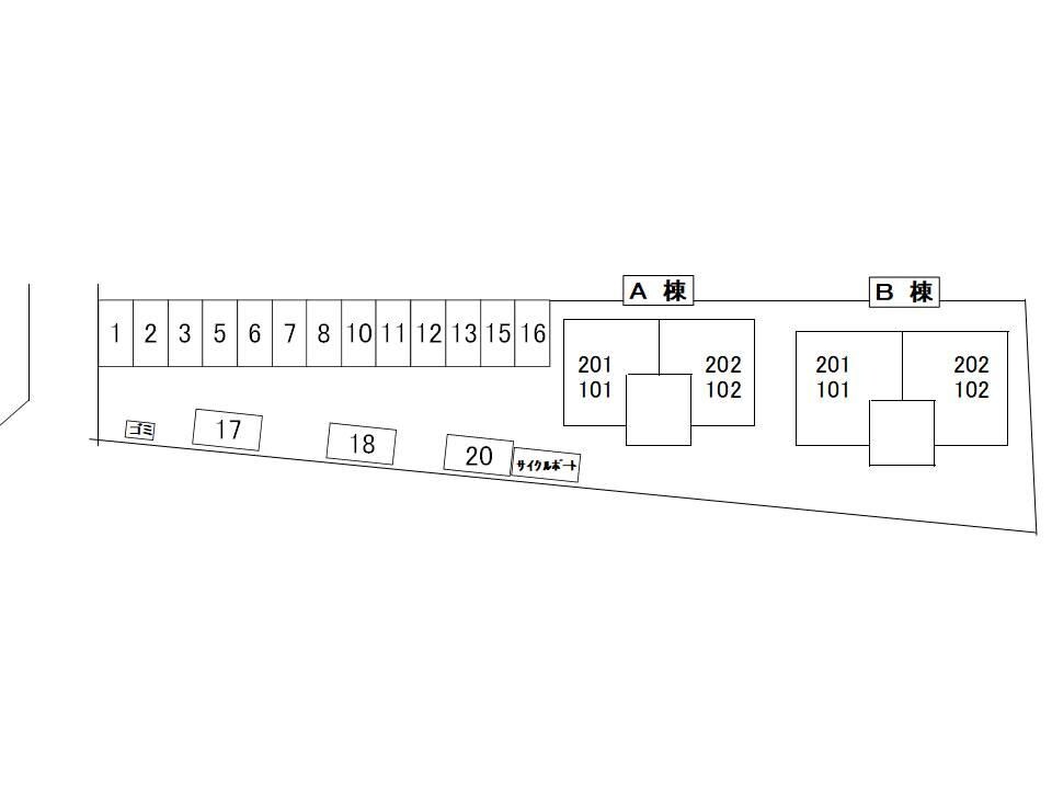 その他図面 メゾンパレット西阿知