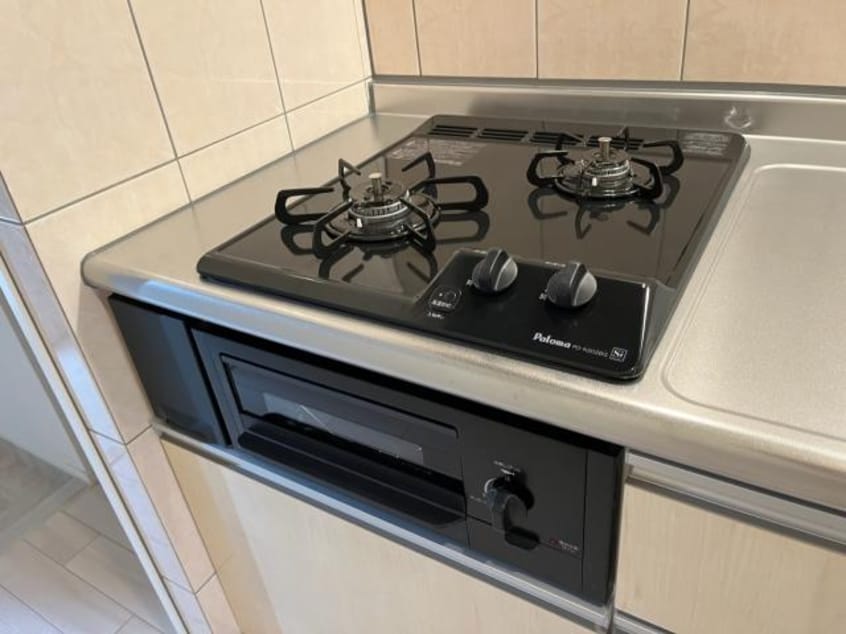 2口コンロ コーポレーヴ高松Ⅰ