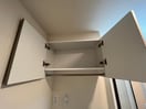 洗濯機置場上部収納棚 コーポレーヴ高松Ⅰ