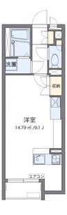 レオネクストＯＺ－４ 1Rの間取り