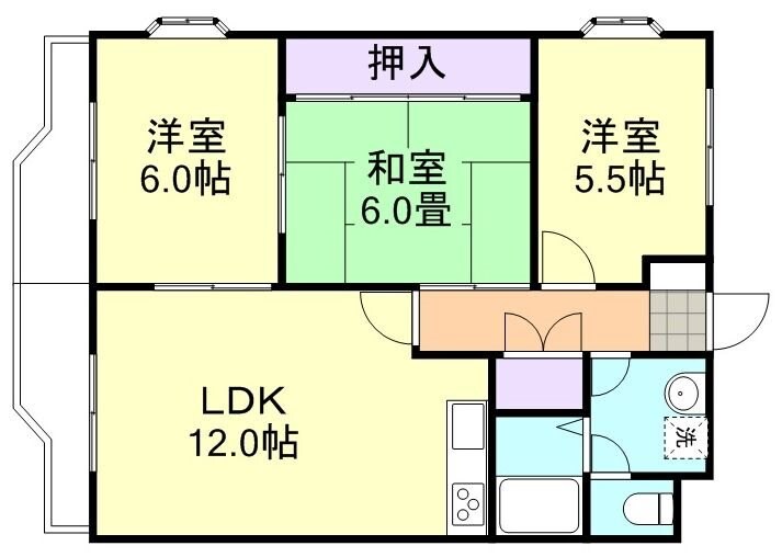 間取り図 ニューマリッチ有楽Ⅱ