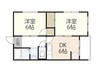 藤ライフ 2DKの間取り