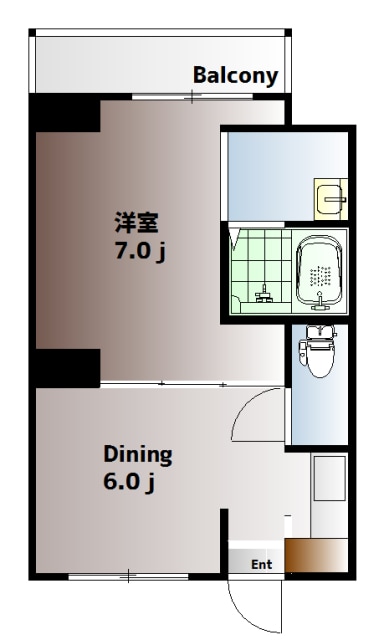 間取り図 ヴィラナリー児島2号棟