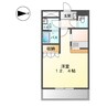 アメニティーハウス２番館 1Kの間取り