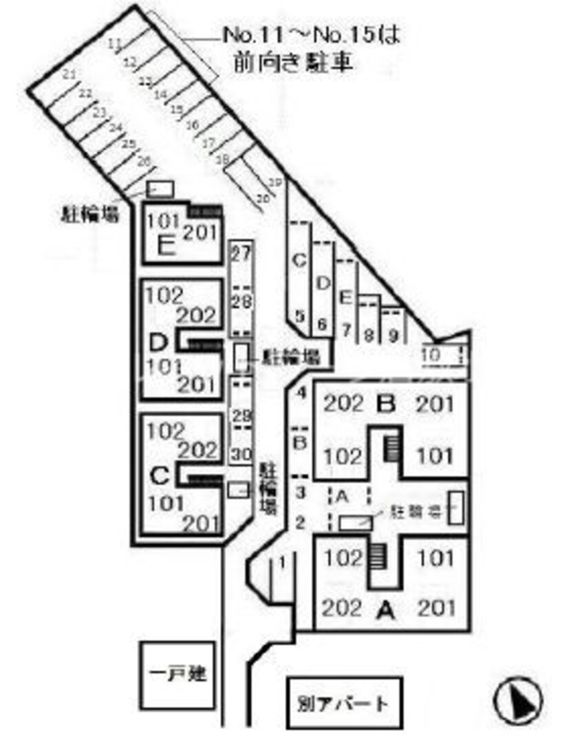  バンビーノ　E棟