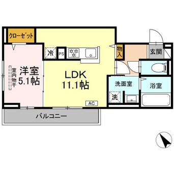 間取図 セイル瀬戸