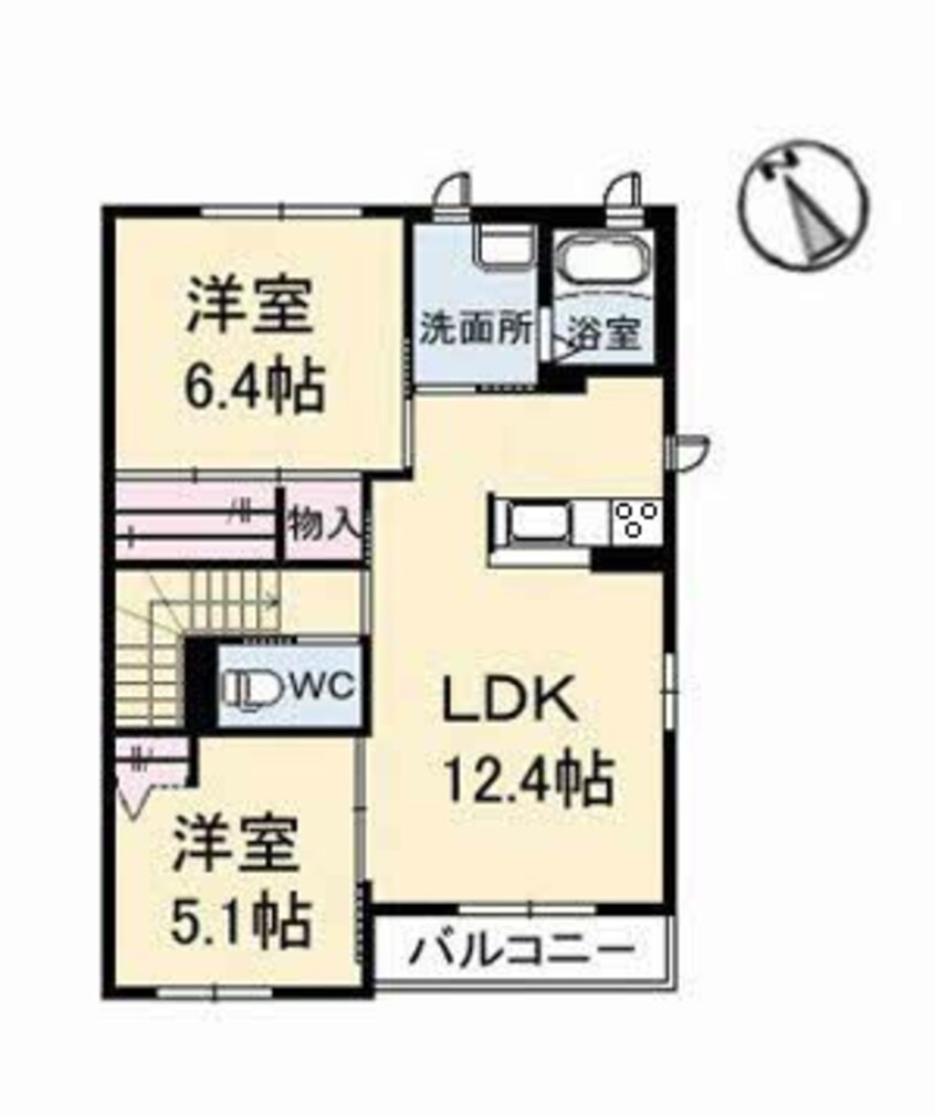 間取図 ＫＯ．レジデンス　Ｂ棟
