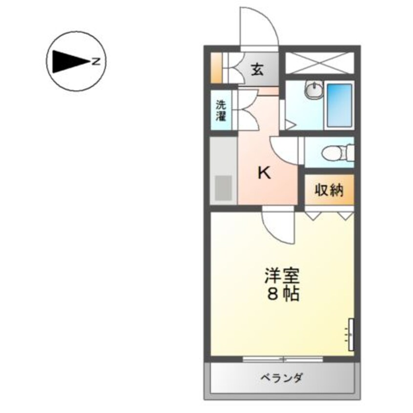 間取図 プレッソ・リーヴァⅠ