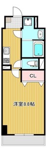 S place bld. 1Kの間取り