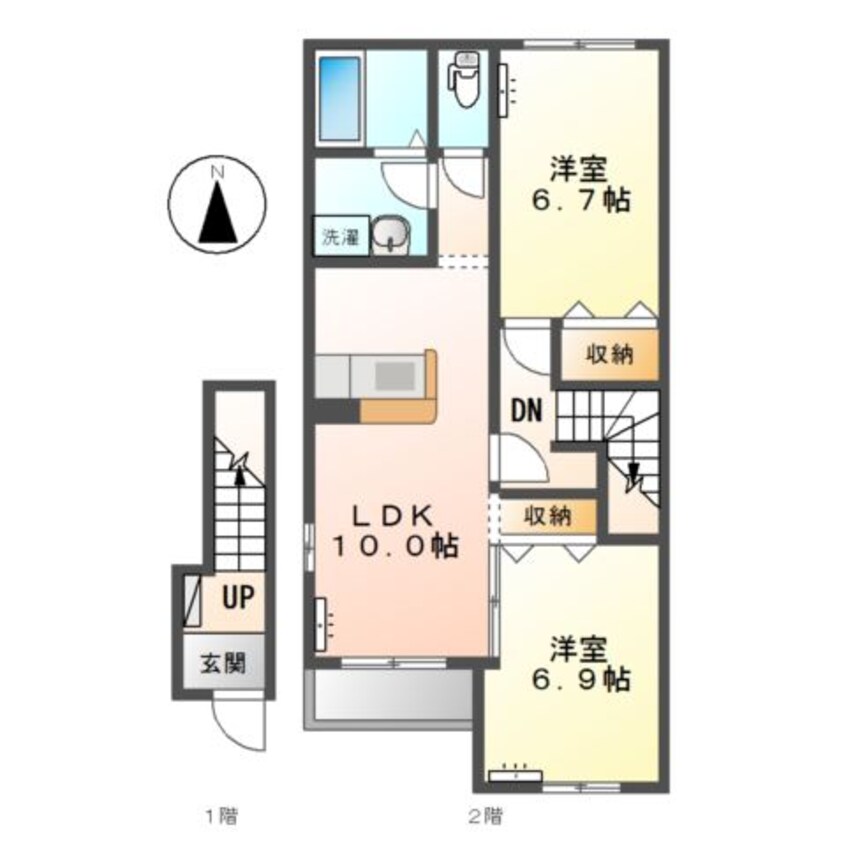 間取図 アリエッタ