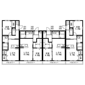 間取図 ウィスタリア
