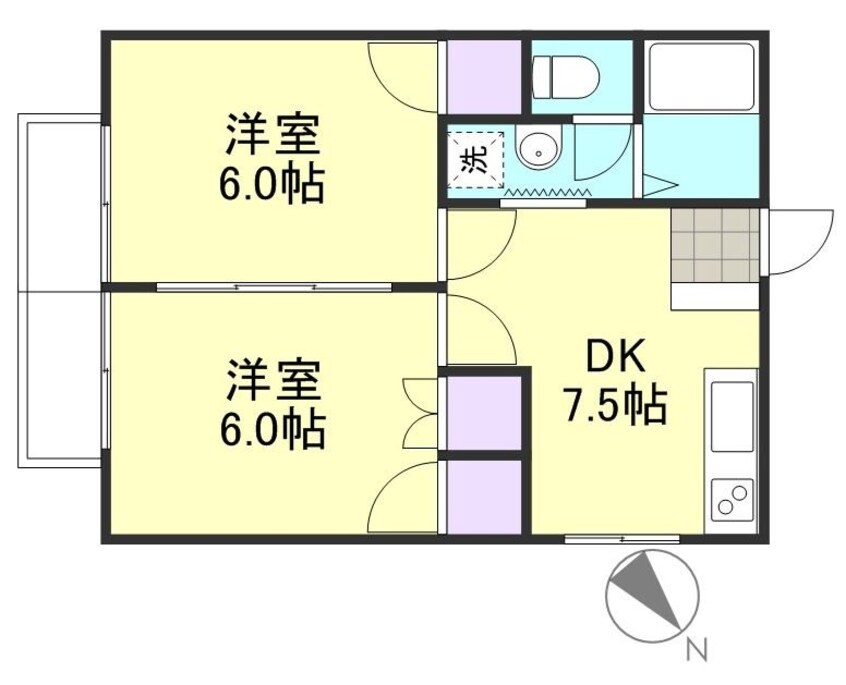間取図 グローバルKY