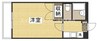 パレスTAKENAMI 1Kの間取り