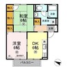 ジョイコート 2DKの間取り