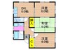 メイプル原古才 3DKの間取り