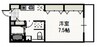 さにぃてらす’06 1Kの間取り