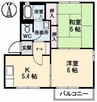 マーガレットハイツ 2Kの間取り