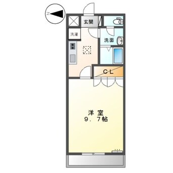 間取図 ヴィア　イン　シンタク