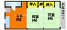 グリーンハイツ　B棟 2DKの間取り