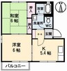 マーガレットハイツ 2Kの間取り