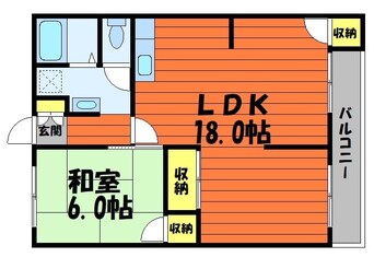 間取図 サンシティーフジ