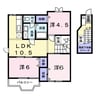 クレスト－ル　Ｃ 3LDKの間取り
