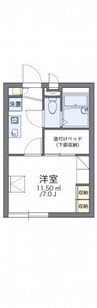 レオパレスＬｅｏＨＩＲＡＮＯ 1Kの間取り